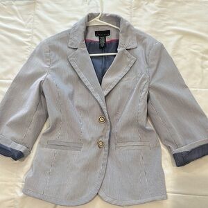 Beautiful Striped Blazer Size 10